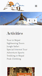 Mobile Screenshot of mynepal-adventure.com